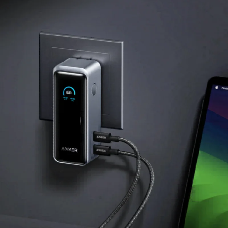 Anker Prime Power Bank, 9,600mAh with 65W Wall Charger