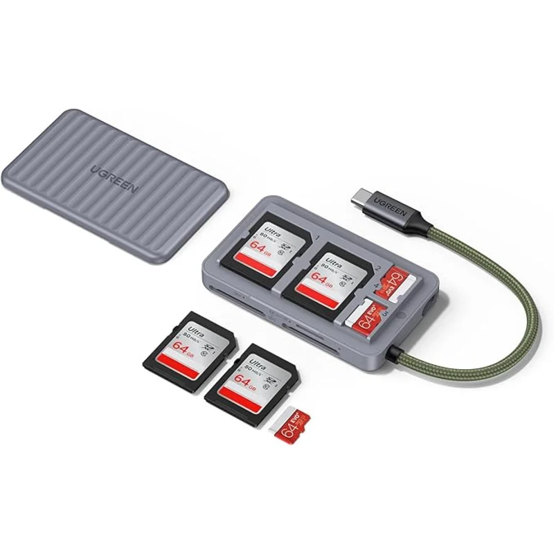 UGREEN SD Card Reader + Magnetic Case